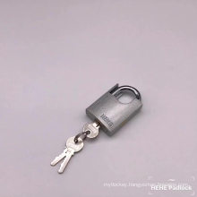 Oval Shape Bule color paint iron padlock